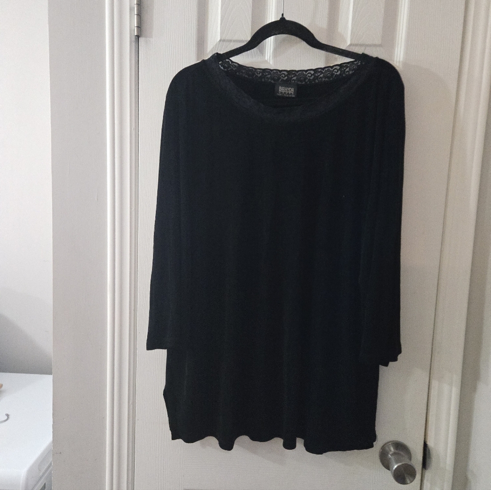 2x slinky blouse